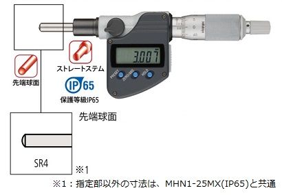 数字千分尺（350-253-30）MHN3-25MX