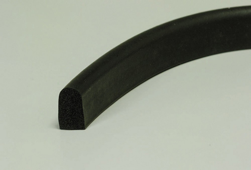 CR橡胶海绵绳，圆形，30mm x 25mm切割