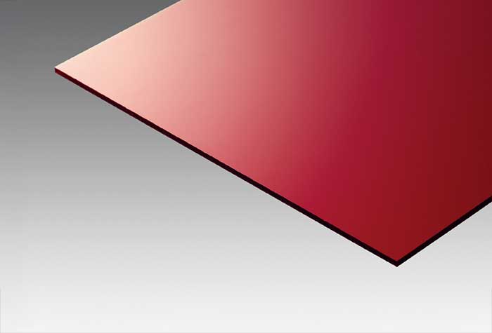 TaxSharon TSLA W102一般类型红色透明3.0T厚度1000 x 2000