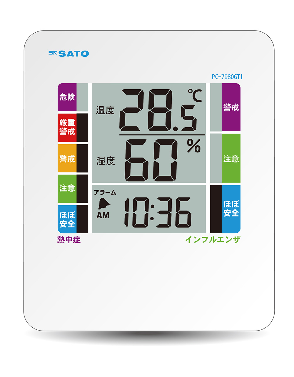 数字热/湿度计PC-7980GTI 1078-00