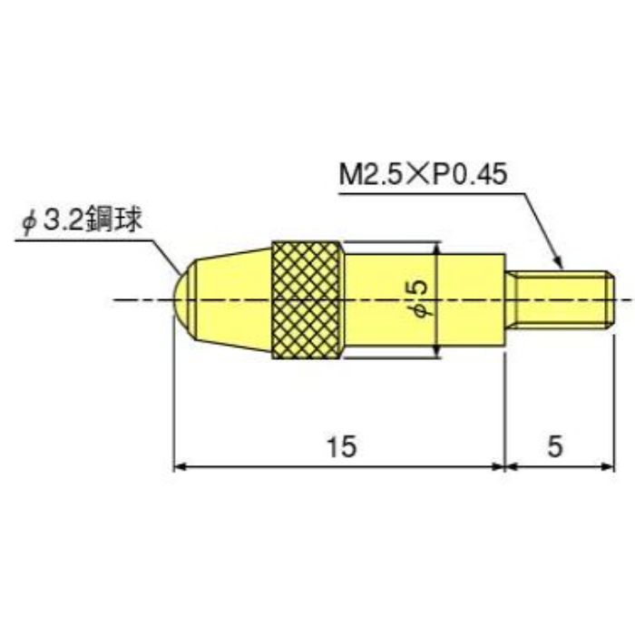 测量元素（1/8钢15L）ZS-031