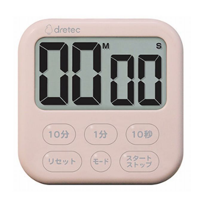 大屏幕计时器“肥皂6”粉色T-615pk 1979-01-0005710