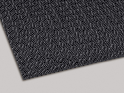 钻石哑光网格聚氯化氯化物黑色92厘米x 10m MR1590007