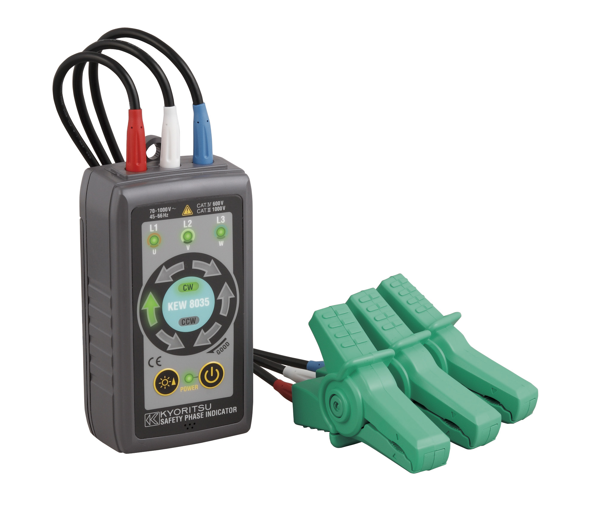 非接触検相器KEW8035