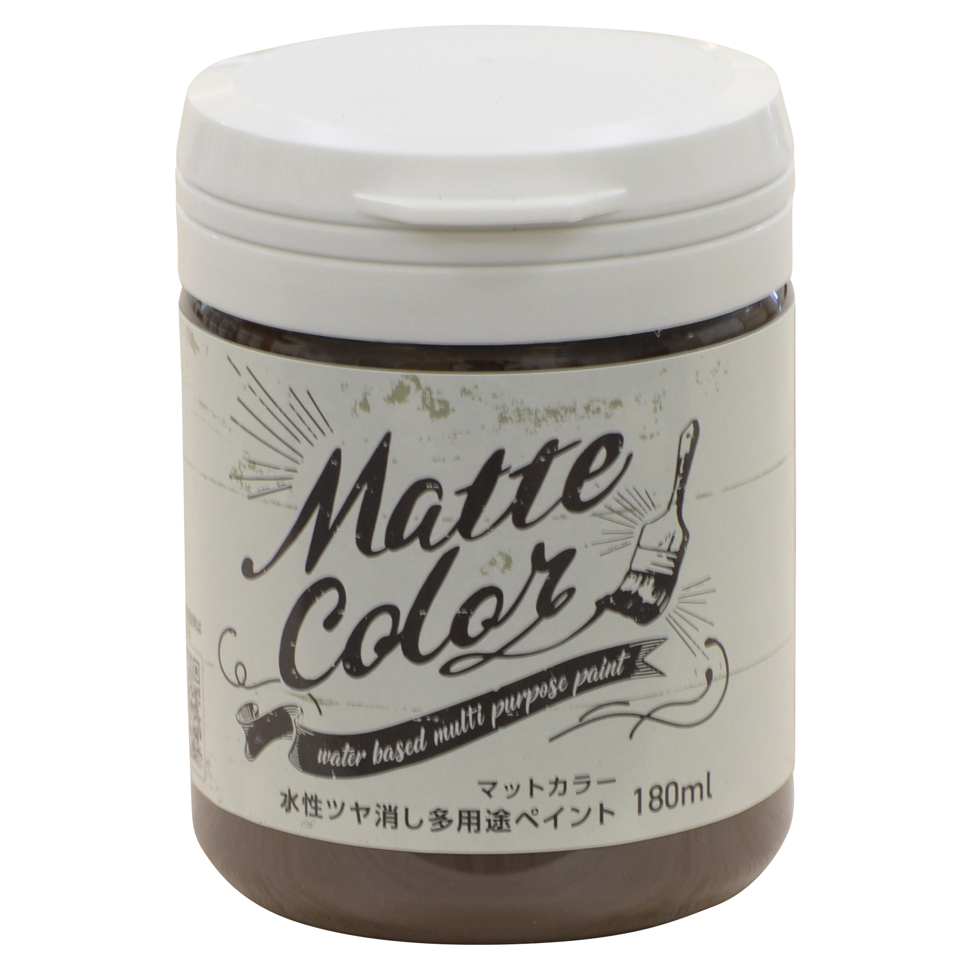 水基多功能油漆哑光颜色180ml巧克力