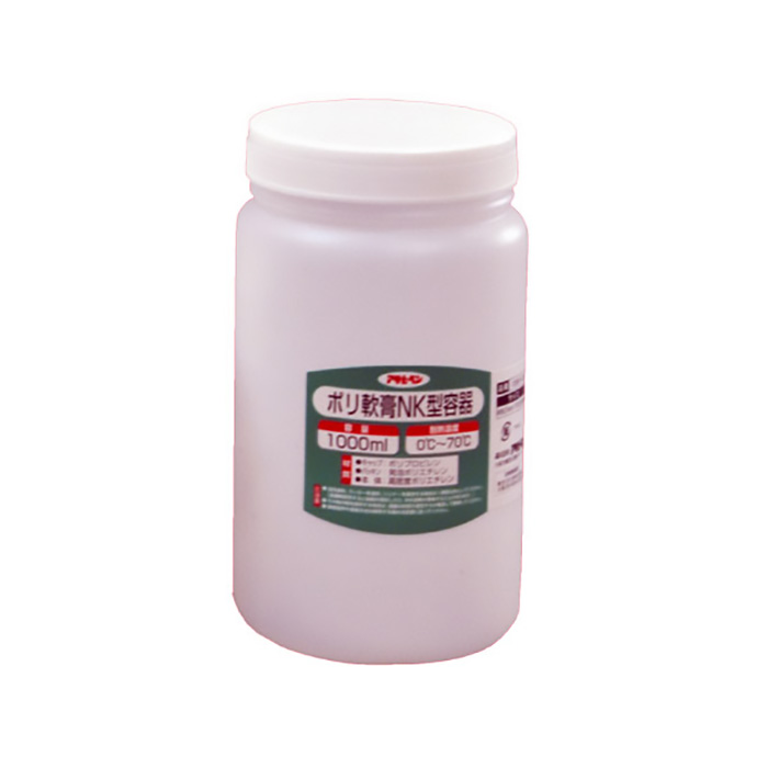 ポリ软膏NK型容器 1000ml 1069-08
