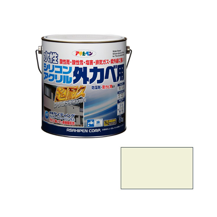 水基有机硅丙烯酸外墙3kg 白色