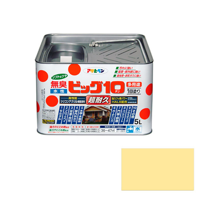 水性大10多用途5L奶油色