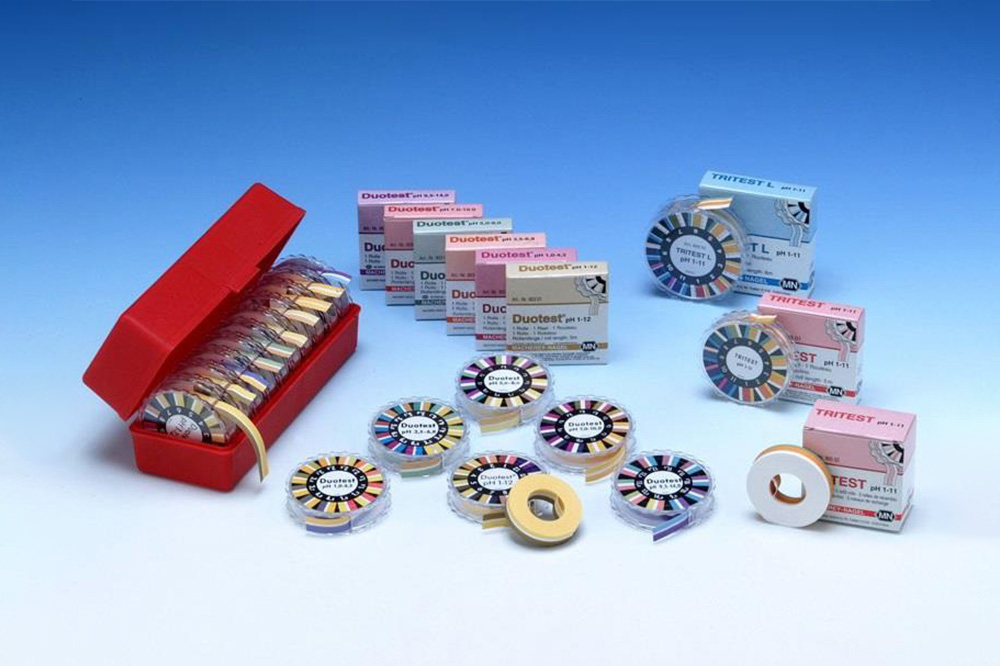 两种频段pH测试纸MN90311重新填充（包括3卷）