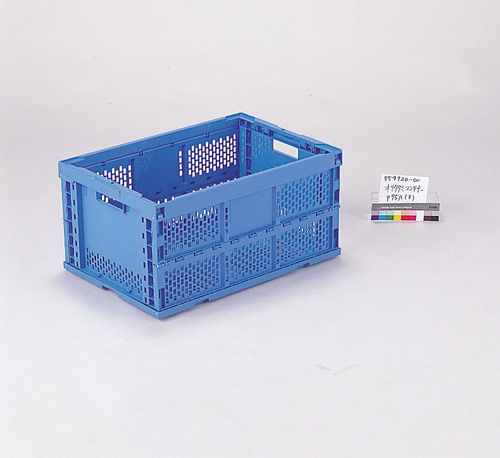 All-Pla轴Oritatami（PP）Oricon P75A 650mm x 440mm x 329mm蓝色