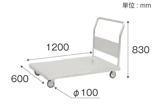 不锈钢手推车SFD SFD-126