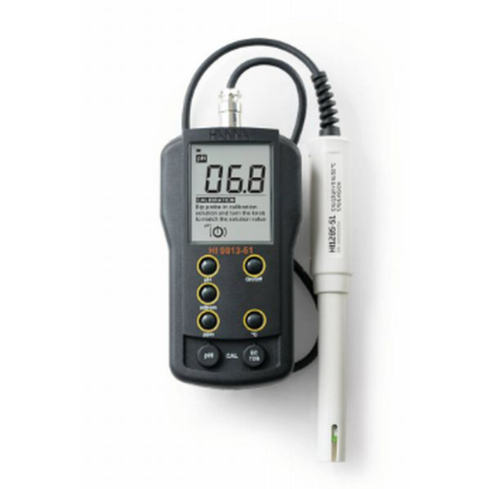 便携式pH/EC仪表HI 9813-51 1371-01-0000811