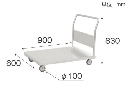 不锈钢手推车SFD SFD-096