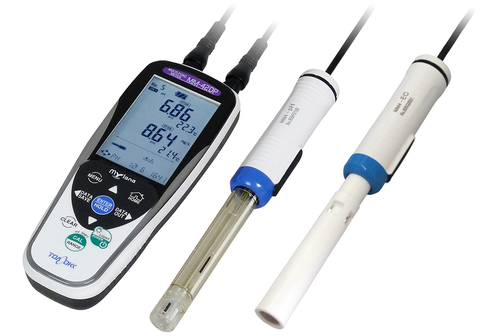 便携式多水质表MM-42DP（pH/电导率探针集）