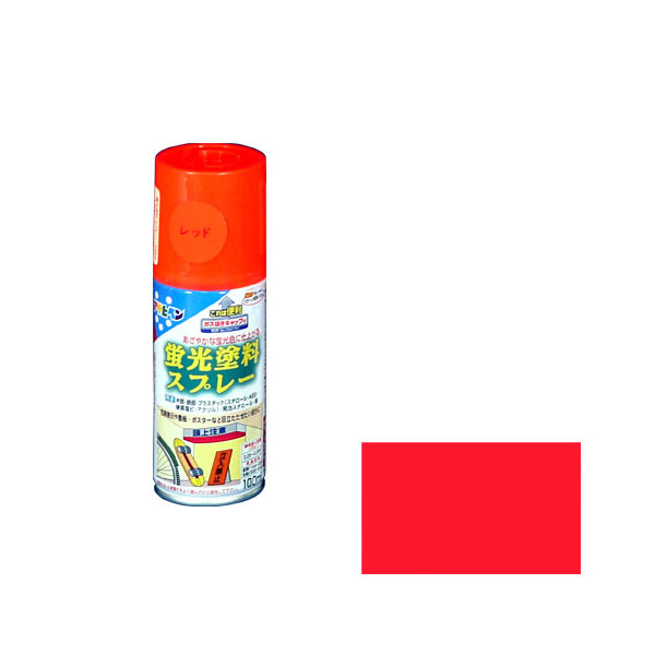 荧光油漆喷雾100毫升（红色）