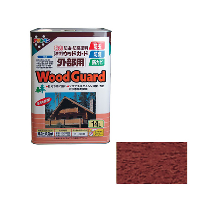 油基木制护卫，外部用途，14L桃花心木
