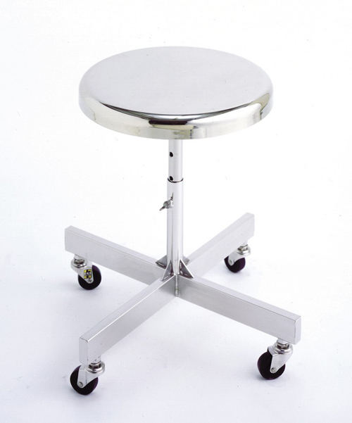 不锈钢椅CCM-4（导电橡胶轮）