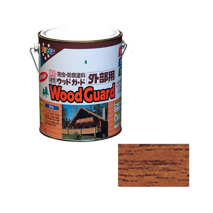 油基木制护卫，外部用途，1.6升柚木