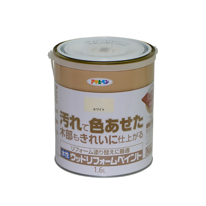 水基木材翻新油漆1.6升白色