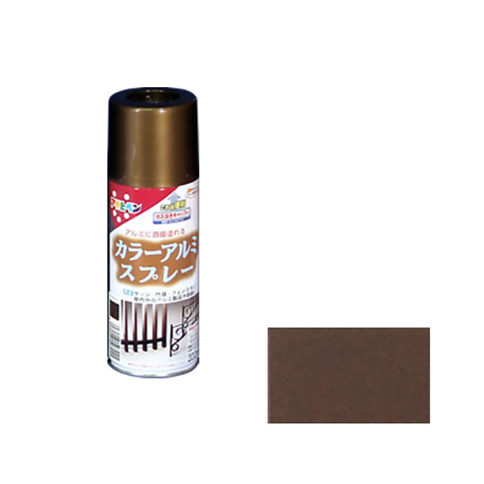 彩色铝喷雾300ml青铜金属