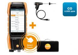 Testo300 O2/CO/180mm探针集，燃烧排气分析仪集，0564 3002 70 22374