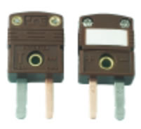 欧米茄热电偶微型连接器（雄性）T型（棕色）SMPW-TJ-M 10pcs 22360