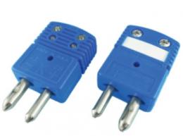 欧米茄热电偶微型连接器（雄性）K型（蓝色）OSTW-KJ-M-ROHS 22367